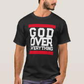 "2feet" God over alles T-shirt (Voorkant)