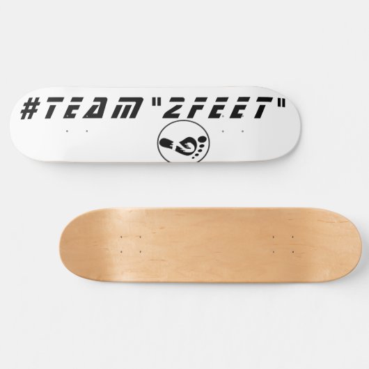 "2feet" Logo Skateboard (Horizontaal)