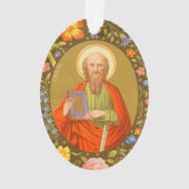 2for1 Heiligen: SS. Peter & Paul Acryl Ornament (achterkant)