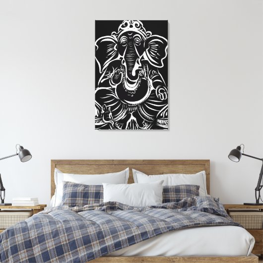 2FT x 3FT GANESH WALL GRAPHIC ART Canvas Afdruk (Insitu (Slaapkamer))