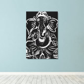 2FT x 3FT GANESH WALL GRAPHIC ART Canvas Afdruk (Insitu (Houten vloer))
