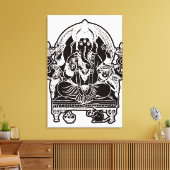 2FT x 3FT GANESH WALL GRAPHIC ART Canvas Afdruk (Insitu (Woonkamer))