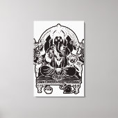 2FT x 3FT GANESH WALL GRAPHIC ART Canvas Afdruk (Voorkant)