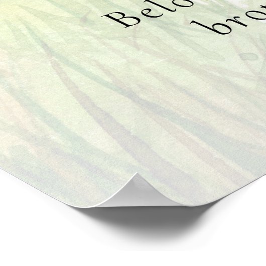 2ftx3ft Beach Foto Tribution Funeral Memorial Poster (Hoek)