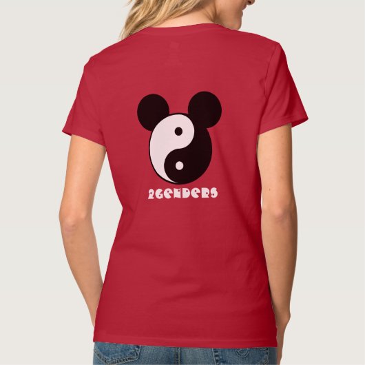 2Genders Yin T-shirt (Achterkant)