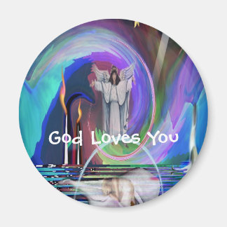2GodIsNoFantasyWebbie, God houdt van je Magneet