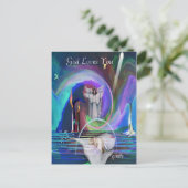 2GodIsNoFantasywebbie, God houdt van jou Briefkaart (Staand voorkant)