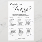 2in1 Bruids Bingo & Whats in uw portemonnee Games (Achterkant)