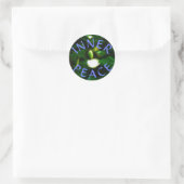 2INNERLIJKE VREDE ronde sticker (Tas)