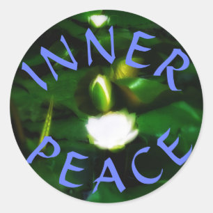 2INNERLIJKE VREDE ronde sticker