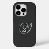 "2J" Logo Case-Mate iPhone Case (Achterkant)