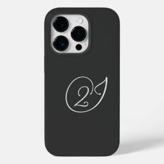 "2J" Logo Case-Mate iPhone 14 Pro Hoesje