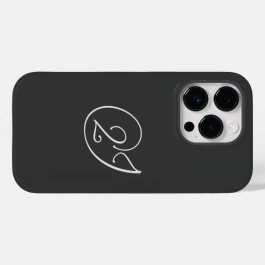 "2J" Logo Case-Mate iPhone Case (Achterkant (horizontaal))