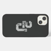 "2J" Logo iPhone Hoesje (Achterkant horizontaal)
