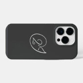 "2J" Logo iPhone Hoesje (Achterkant horizontaal)