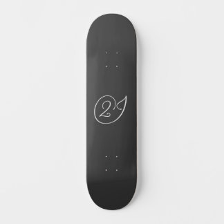 "2J" Logo Persoonlijk Skateboard