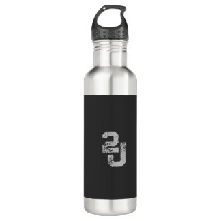 "2J" Logo Waterfles