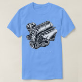 2JZ-engine T-shirt (Design voorkant)