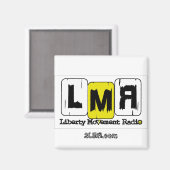 2LMR koelkast magneet (Voorkant / Achterkant)