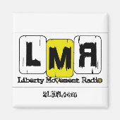 2LMR koelkast magneet (Voorkant)