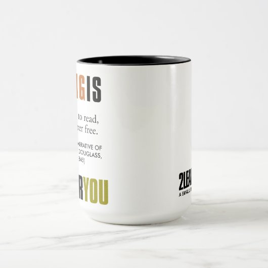 2LP Frederick Douglass Mok (Midden)