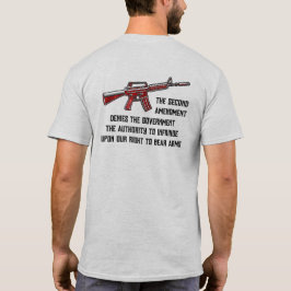 2nd Amendment Denies Gov T-shirt