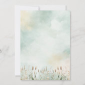 2nd Birthday Invitation Duck Duck Two Theme Kaart (Achterkant)