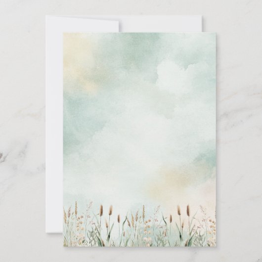 2nd Birthday Invitation Duck Duck Two Theme Kaart (Achterkant)