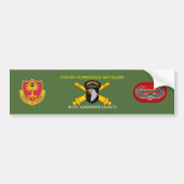 2ND BN 320TH FIELD ARTILLERY 101ST BUMPERSTICKER (Voorkant)