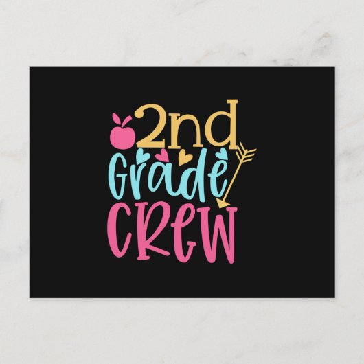 2nd Crew Briefkaart (Voorkant)