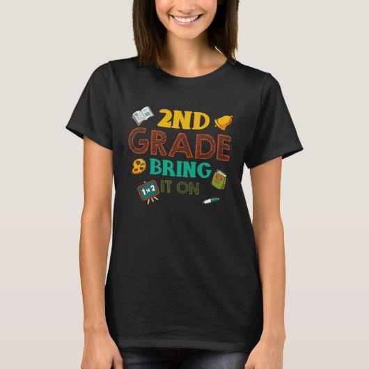 2nd Grade Bring It On T-shirt (Voorkant)