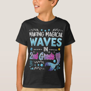 2nd Grade Cute Mermaid girls 1st day to sc T-shirt