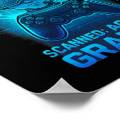 2nd Grade Gamer Access Granted Kids Gaming Tee  Poster (Hoek)