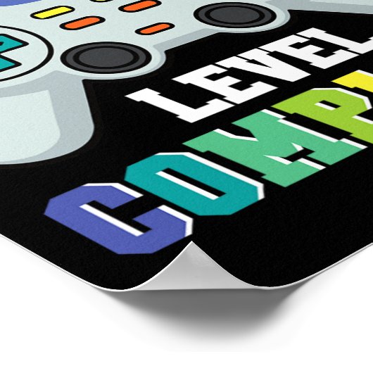 2nd Grade Gamer Boys – Level Complete Ck To School Poster (Hoek)