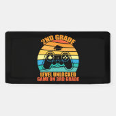 2nd Grade graduation back to school level unlocked Spandoek (Horizontaal)