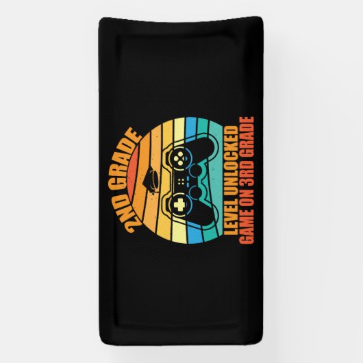 2nd Grade graduation back to school level unlocked Spandoek (Verticaal)