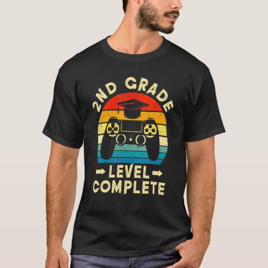 2nd Grade Level Complete Last Day Of School 2023 G T-shirt (Voorkant)
