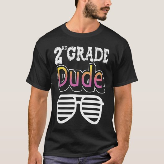 2nd Grade Squad Crew Team Back School Graduation T T-shirt (Voorkant)