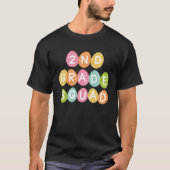 2nd Grade Squad Teacher Student Team Happy Easter T-shirt (Voorkant)