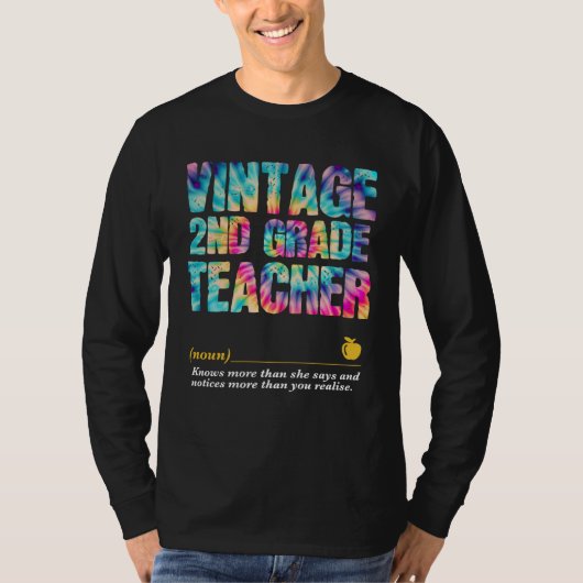 2nd Grade Teacher Appreciation Week Back to School T-shirt (Voorkant)