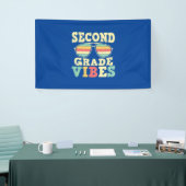2nd Grade Teacher Second Grade Vibes Spandoek (Beurs)