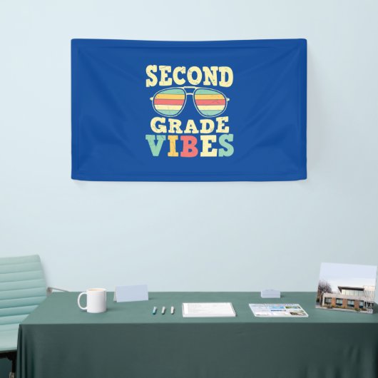 2nd Grade Teacher Second Grade Vibes Spandoek (Beurs)