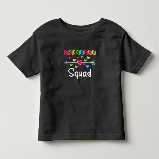 2nd grade Teacher Shirts School Team Second Grade (Voorkant)