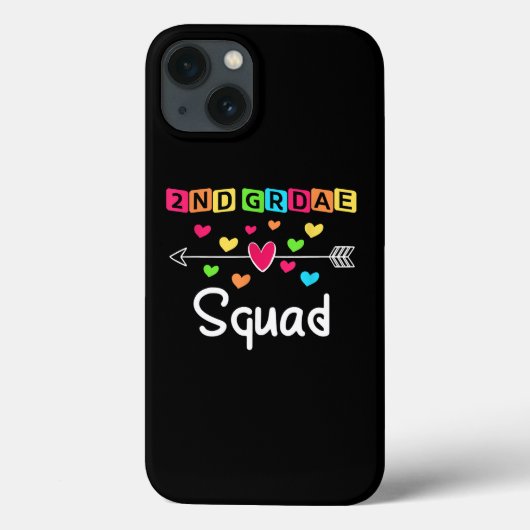 2nd grade Teacher Shirts School Team Second Grade Case-Mate iPhone Case (Achterkant)