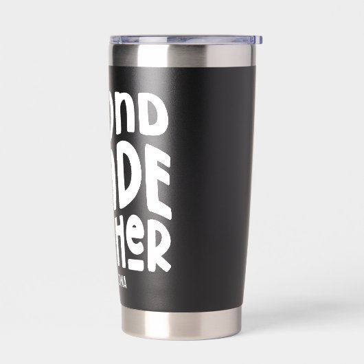 2nd Grade Teacher Simple Typography Geïsoleerde Drinkbeker (Links)