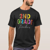 2nd Grade Teacher Student Back ToSchool Appreciati T-shirt (Voorkant)