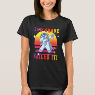 2nd Graduation Magical Dabbing Unicorn 2nd G T-shirt