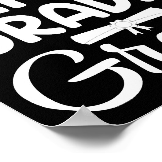 2nd Graduation Shirt Elementary School Grad Poster (Hoek)