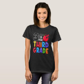 2nd Is For Second Grade Teacher First Day Of Schoo T-shirt (Voorkant volledig)