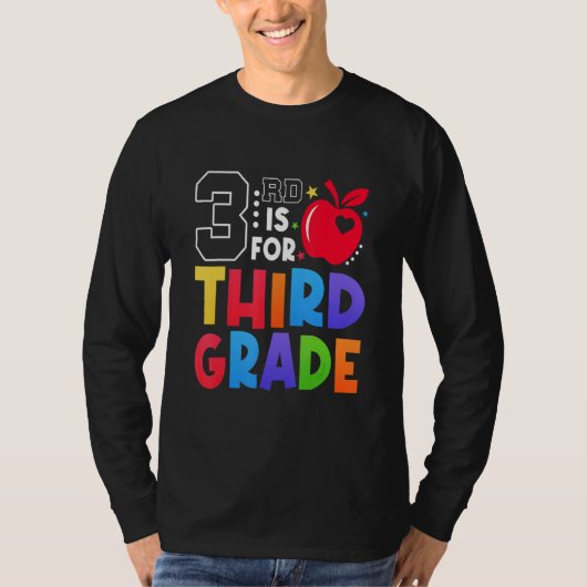 2nd Is For Second Grade Teacher First Day Of Schoo T-shirt (Voorkant)